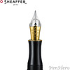 Sheaffer Balance III Black with Chrome Plated Trim Piston-Fill Fountain Pen Extra Fine