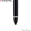 Sheaffer Balance III Black with Chrome Plated Trim Piston-Fill Fountain Pen Medium