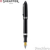 Sheaffer Balance III Black with Chrome Plated Trim Piston-Fill Fountain Pen Medium