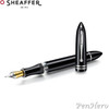 Sheaffer Balance III Black with Chrome Plated Trim Piston-Fill Fountain Pen Broad