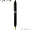 Sheaffer Balance III Black with Gold Plated Trim Ballpoint Pen