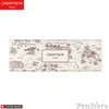 Caran d'Ache 849 Toile de Jouy Burgundy Special Edition Ballpoint Pen