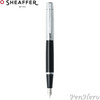 Sheaffer 300 Chrome Cap / Glossy Black Fountain Pen Medium