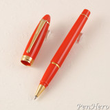 SOLD:  Aurora Ipsilon Autumn Orange Rollerball Pen Open Box
