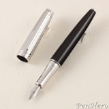 SOLD:  Caran d'Ache Leman V2 Bicolor Black Fountain Pen Fine Open Stock