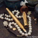 Waterman Man 100 Gold "Specimen" Demonstrator Pen c. 1987-1988