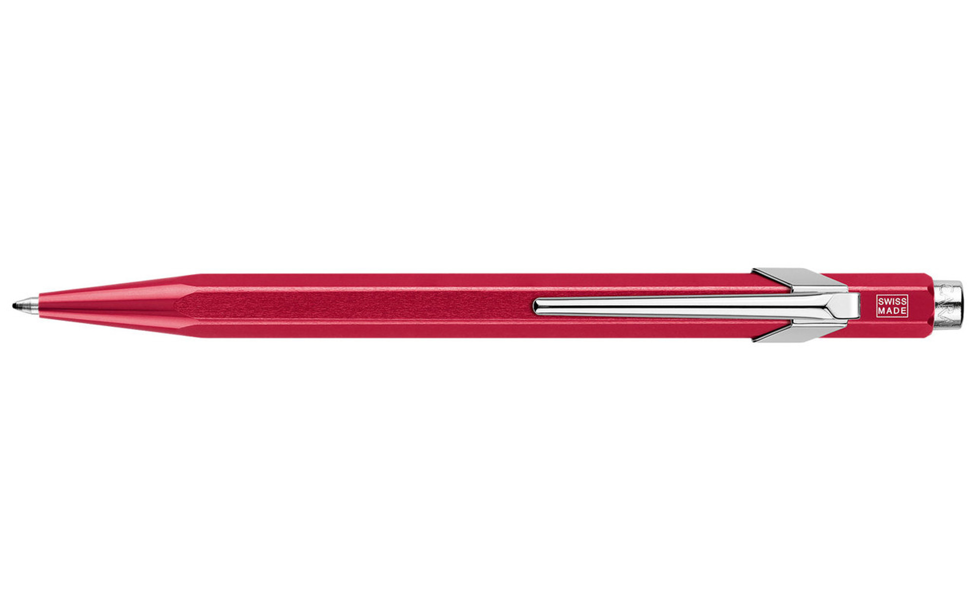 red ballpoint pen