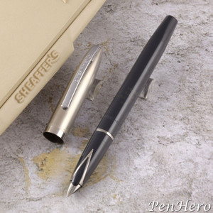 For Sale on eBay:  Sheaffer 500 Grey Touchdown fountain pen fine appears to be NOS
