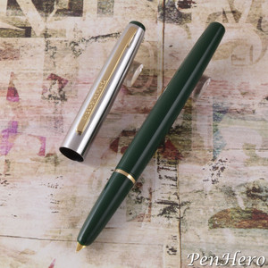 SOLD:  Esterbrook Phaeton Spruce Green Fountain Pen Medium Demo/Tester