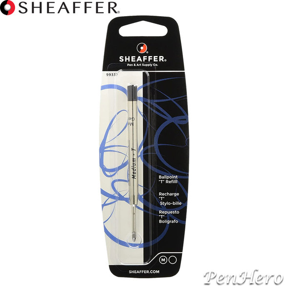 Sheaffer "T" Ballpoint Refill Black Medium