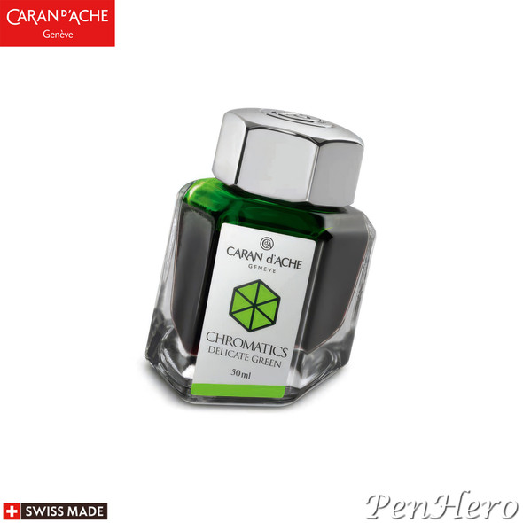 Caran d'Ache Bottled Ink Delicate Green Ink