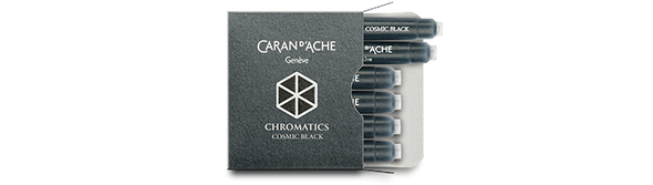 Caran d'Ache Cosmic Black Ink Cartridges