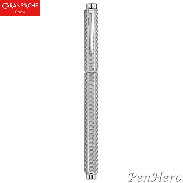 Caran d'Ache Ecridor Milanese Mesh Palladium-coated Fountain Pen Broad 958.355