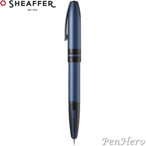 Sheaffer Icon Metallic Blue Lacquer Fountain Pen Medium