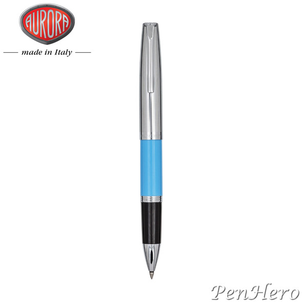 Aurora Duo Cart Light Blue Rollerball Pen DC77-CA