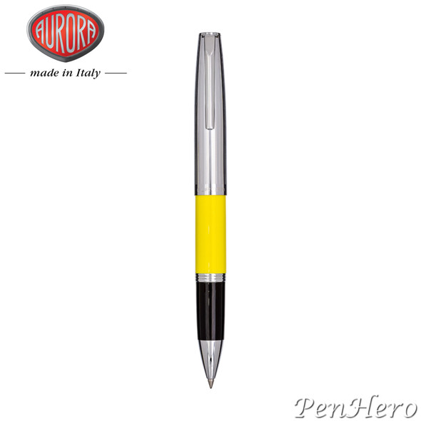 Aurora Duo Cart Yellow Rollerball Pen DC77-CY