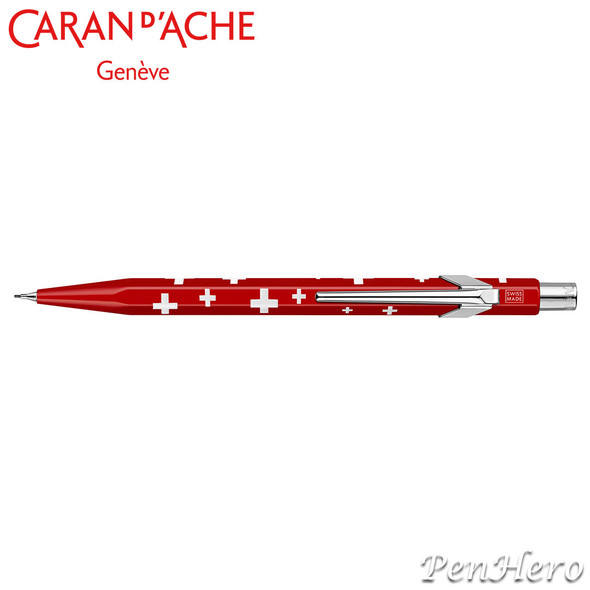 Caran d'Ache 844 Swiss Flag 0.7mm Mechanical Pencil 844.253