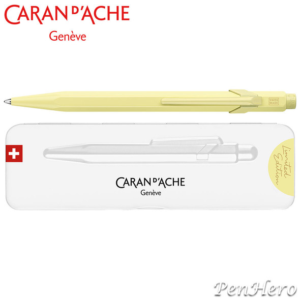 Caran d'Ache 849 Claim Your Style Edition 4 Icy Lemon ballpoint pen 849.594