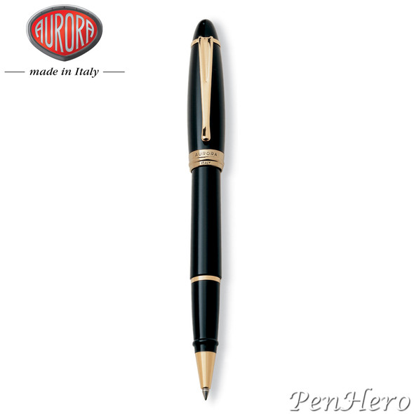 Aurora Ipsilon Black Rollerball Pen B71-N