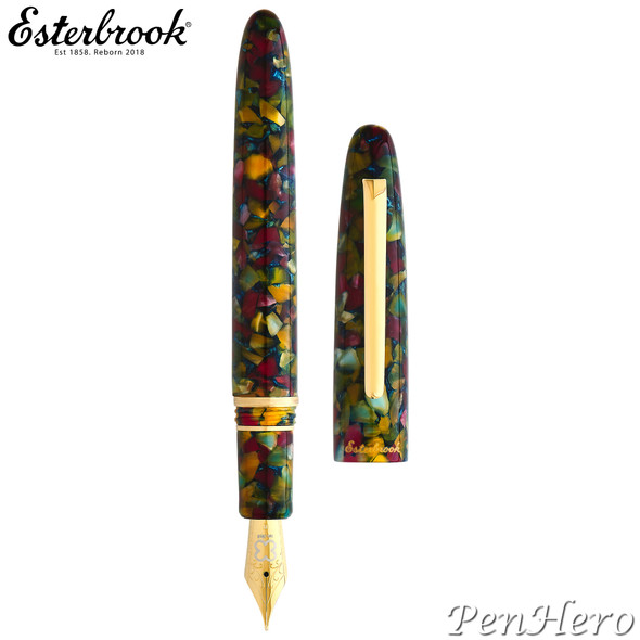 Esterbrook Estie Botanical Gardens Gold Plate Trim Fountain Pen Medium