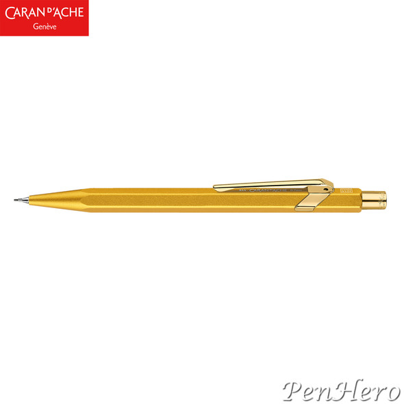 Caran d'Ache 844 GOLDBAR 0.7mm Pencil 844.999, with holder