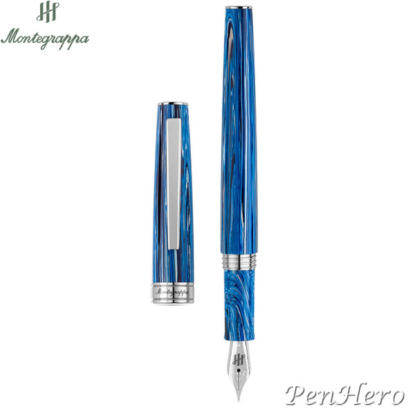 Montegrappa Armonia Adriatic Sea Fountain Pen Fine