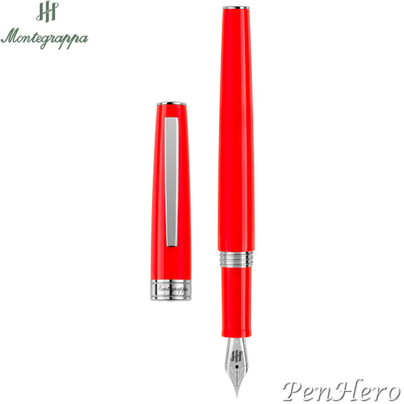 Montegrappa Armonia Scarlet Fountain Pen Extra Fine