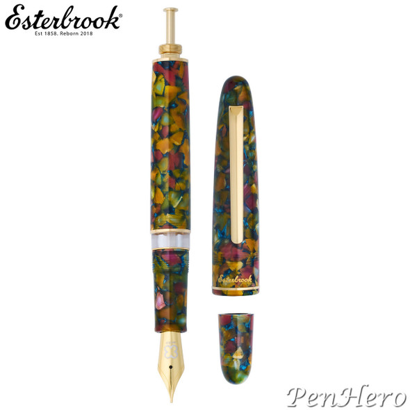 Esterbrook Estie Botanical Gardens Push Piston Fountain Pen Broad