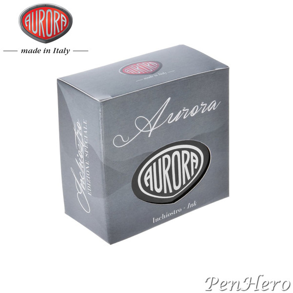 Aurora Vintage Black Bottled Fountain Pen Ink 55ml