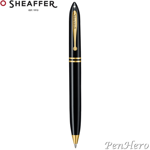 Sheaffer Balance III Black with Gold Plated Trim Ballpoint Pen