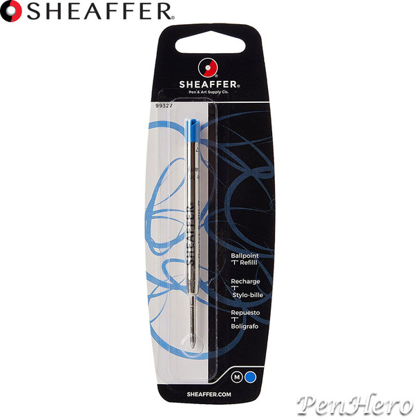 Sheaffer "T" Ballpoint Refill Blue Medium