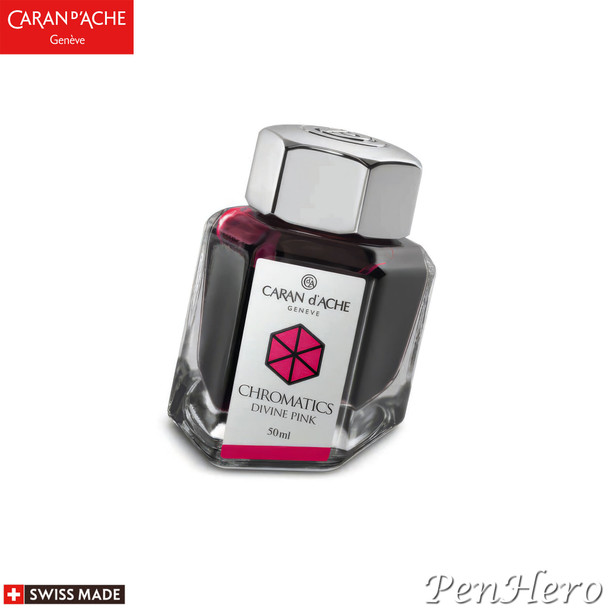 Caran d'Ache Bottled Ink Divine Pink Ink