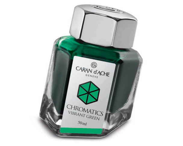 Caran d'Ache Vibrant Green Ink Bottle