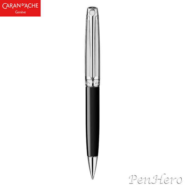 Caran d'Ache Leman V2 Bicolor Black Ballpoint Pen 4789.289