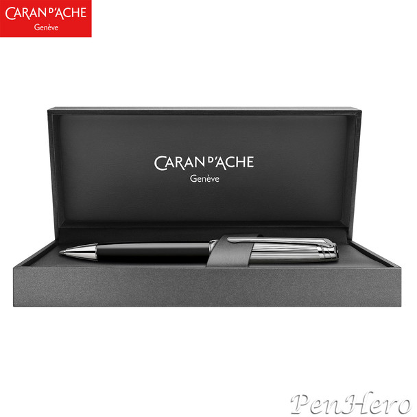 Caran d'Ache Leman V2 Bicolor Black Ballpoint Pen 4789.289
