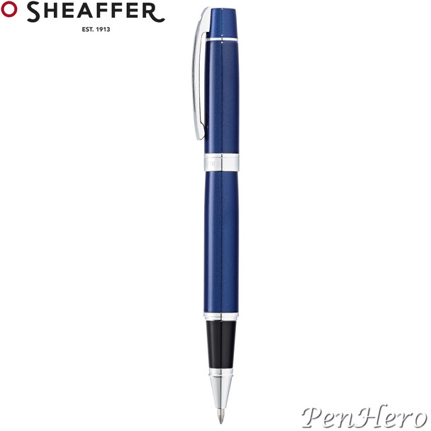 Sheaffer 300 Glossy Blue Lacquer Rollerball Pen