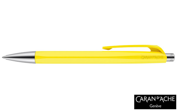 Caran d'Ache 888 Infinite Lemon Yellow ballpoint pen 888.240