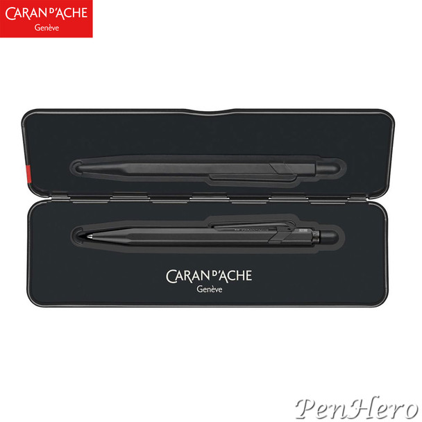 Caran d'Ache 849 Black Code ballpoint pen