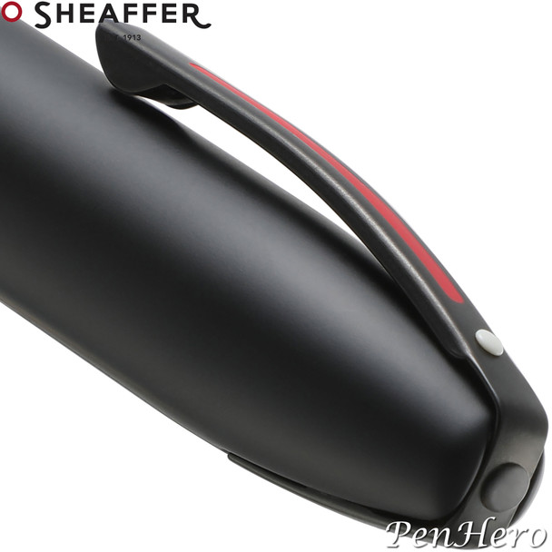 Sheaffer Icon Matte Black Lacquer Rollerball Pen with FREE Leather Pen Case