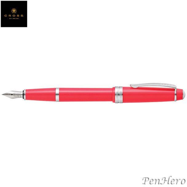 Cross Bailey Light Polished Coral Resin Fountain Pen Medium AT0746-5MS