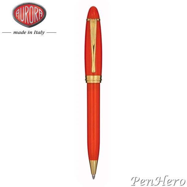 Aurora Ipsilon Autumn Orange Ballpoint Pen B31-DO