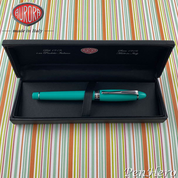 Aurora Ipsilon Summer Estate Green Rollerball Pen B71-CVS