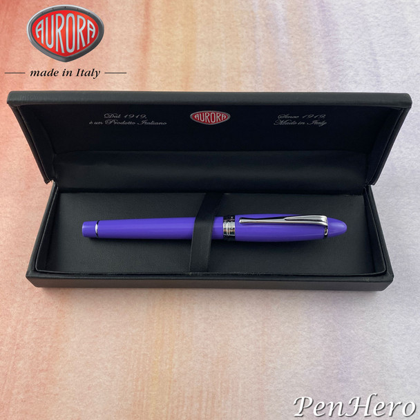 Aurora Ipsilon Spring Primavera Purple Rollerball Pen B71-CVI