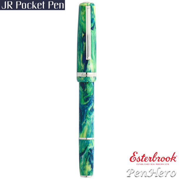 Esterbrook JR Limited Edition Beleza Palladium Plate Trim Fountain Pen Fine EJRBAS-F