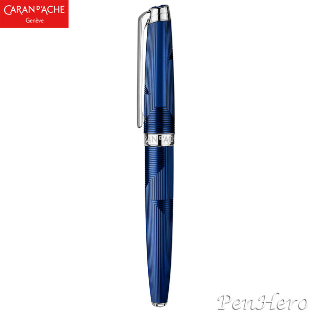 Caran d'Ache Leman Bleu Marin Fountain Pen Medium 4799.169