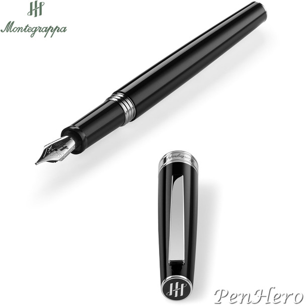 Montegrappa Armonia Black Fountain Pen Fine