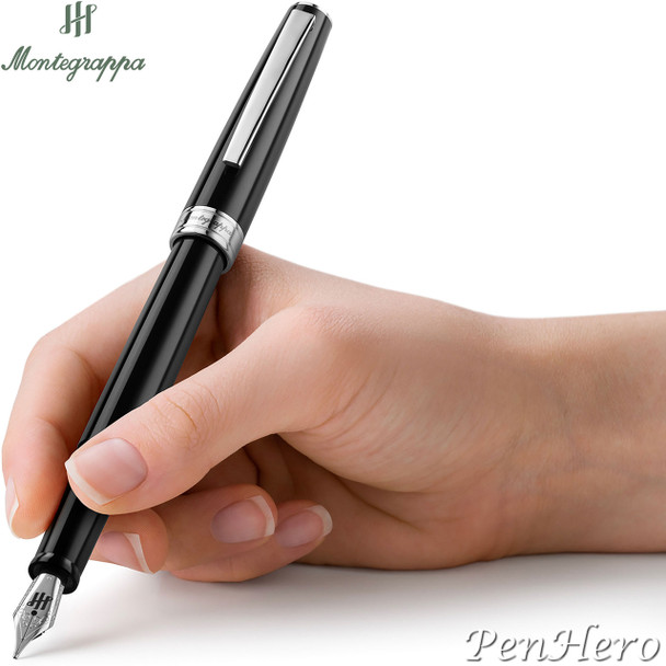 Montegrappa Armonia Black Fountain Pen Fine
