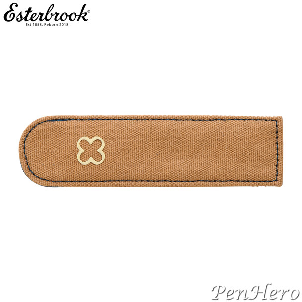 Esterbrook Pen Pocket Canvas Sleeve Tan