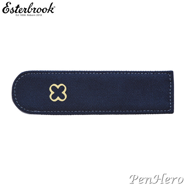 Esterbrook Pen Pocket Canvas Sleeve Navy