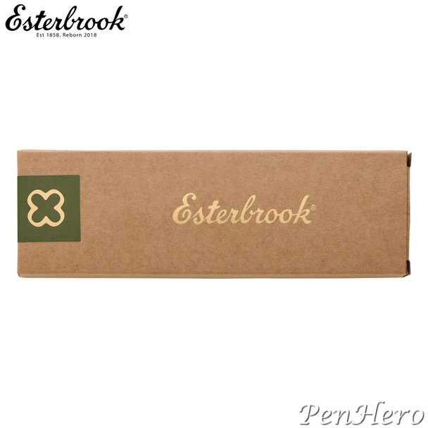 Esterbrook Pen Pocket Canvas Sleeve Green